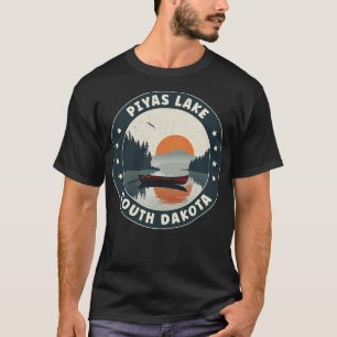 Piyas Lake South Dakota Sunset T-Shirt