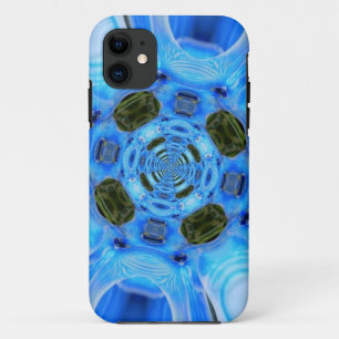 Pizap Blue Orchids iPhone 5 case