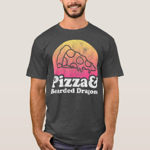 Pizza And Bearded Dragons Or Bearded Dragon518 T-Shirt