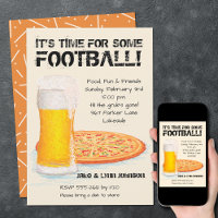 Pizza and Beer Football