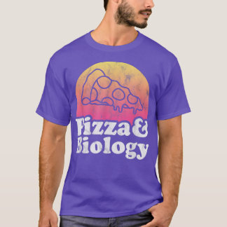 Pizza and Biology or Biology Teacher  T-Shirt