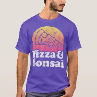 Pizza and Bonsai Tree  T-Shirt