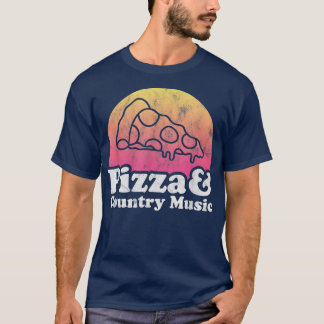 Pizza and Country Music  T-Shirt