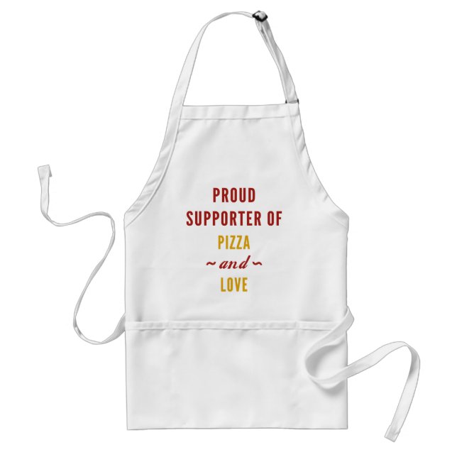 Pizza And Love Standard Apron (Front)