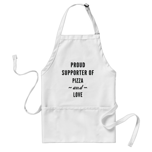 Pizza And Love Standard Apron (Front)