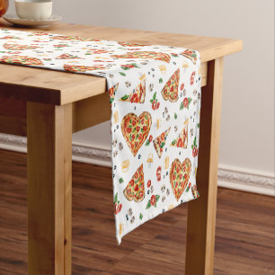 Pizza and Pacifiers Baby Shower Table Runner – Fun