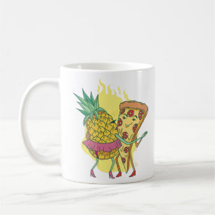Pizza and Pineapple Dance Coffee Mug