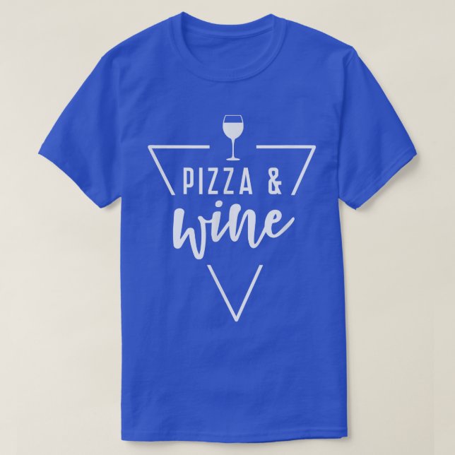 Pizza And Wine Bridesmaid Winery Napa Girls Women  T-Shirt (Design Front)