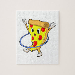 Pizza at Fitness with Fitness tires.PNG Jigsaw Puzzle