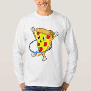 Pizza at Fitness with Fitness tires.PNG T-Shirt