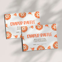 Pizza Baby Shower Diaper Raffle 