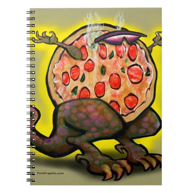 Pizza Beast Notebook (Front)