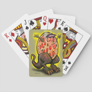 Pizza Beast Playing Cards