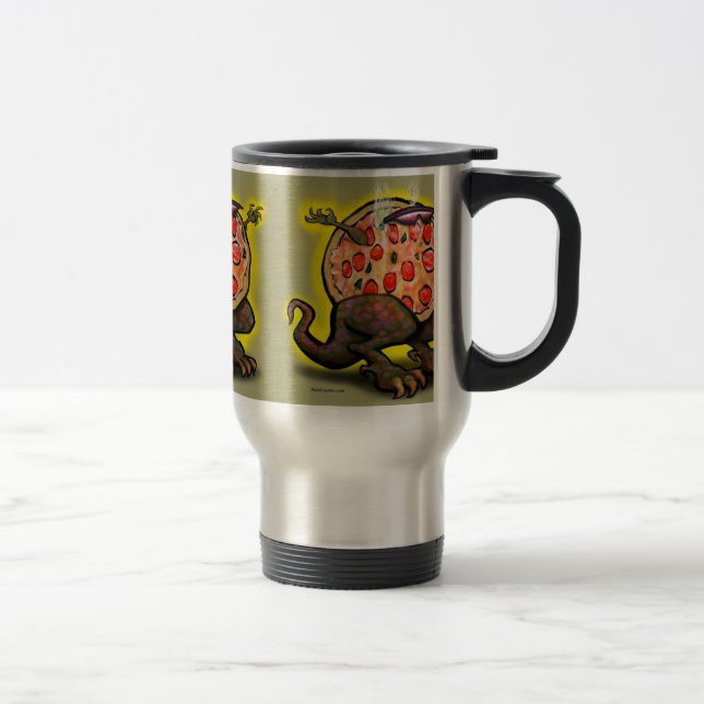 Pizza Beast Travel Mug (Right)