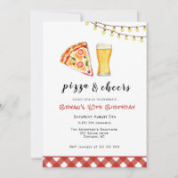 Pizza & Beer Birthday Party