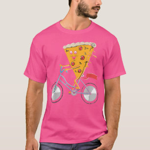 pizza bike bicycle Fast Food T-Shirt