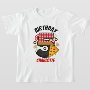Pizza Birthday 5 Fifth Birthday Pizza shirt