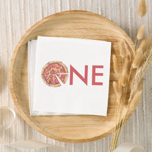 Pizza Birthday Napkin