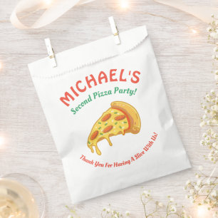 Pizza Birthday Party Favour Bag