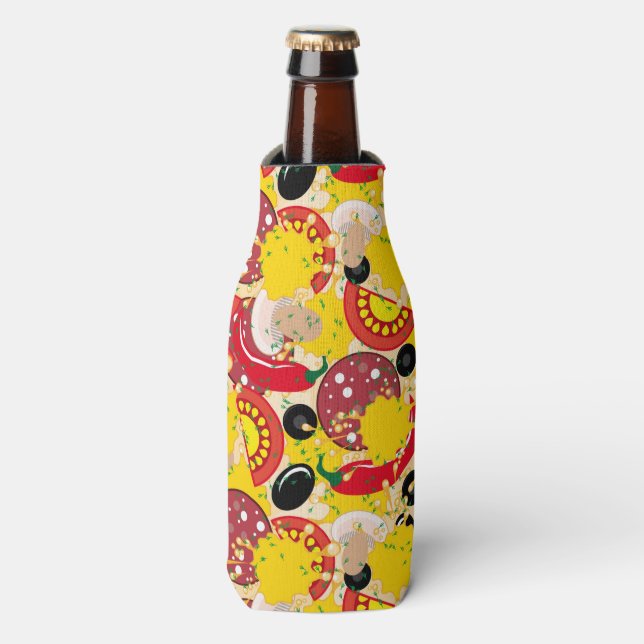 Pizza Bottle Cooler (Bottle Front)