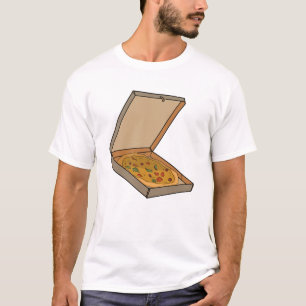 Pizza Box Pop Art Slice T-Shirt