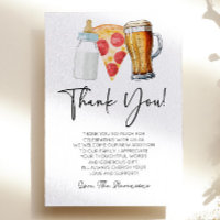 Pizza Brews and Diapers Too! Baby Shower