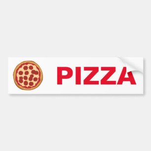 Pizza Bumper Sticker