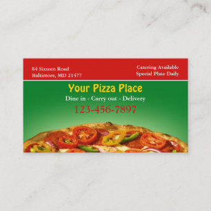 Pizza Business Card