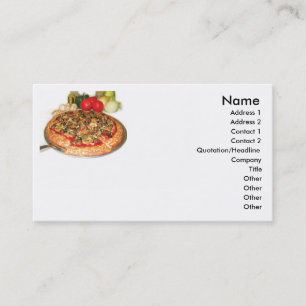Pizza Business card