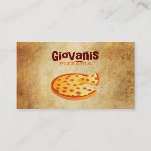 Pizza Business Cards