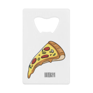 Pizza cartoon illustration