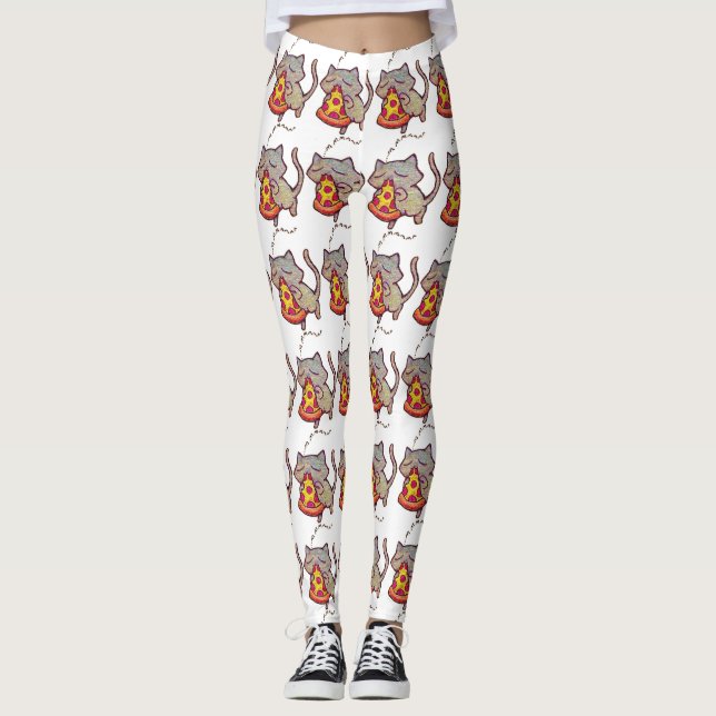 Pizza Cat! Leggings (Front)