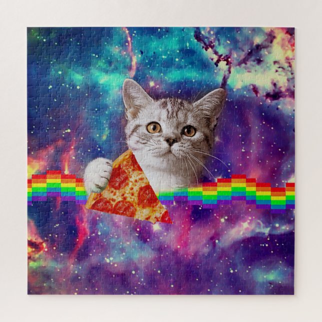 Pizza Cat Puzzle - 676 Pieces (Vertical)