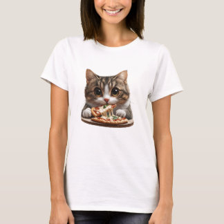Pizza Cat Shirt, Food Cat Shirt