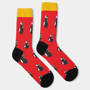 Pizza Cat Socks