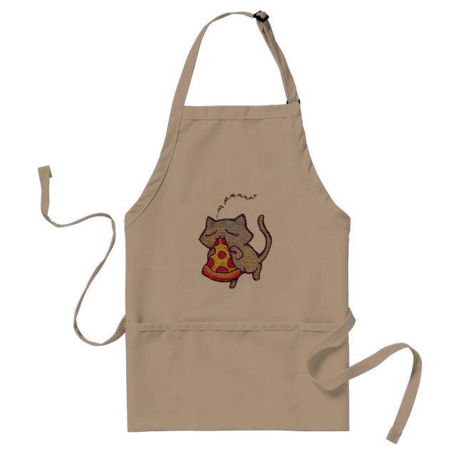 Pizza Cat! Standard Apron (Front)