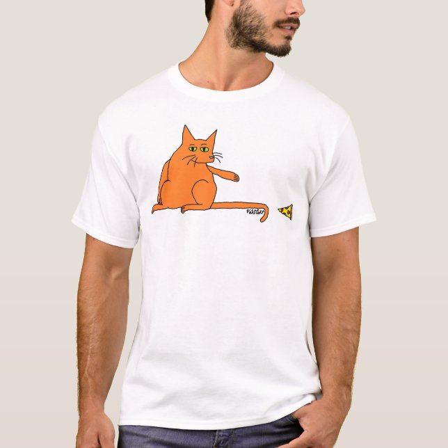 Pizza Cat T-Shirt (Front)