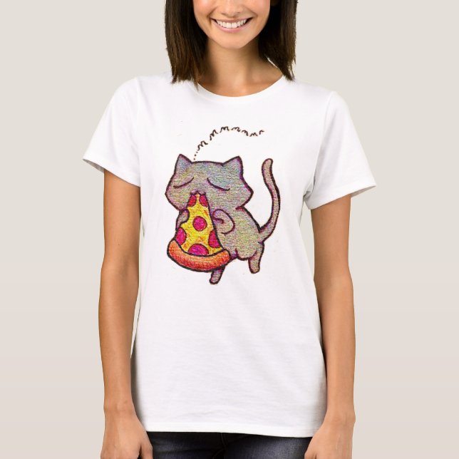 Pizza Cat! T-Shirt (Front)