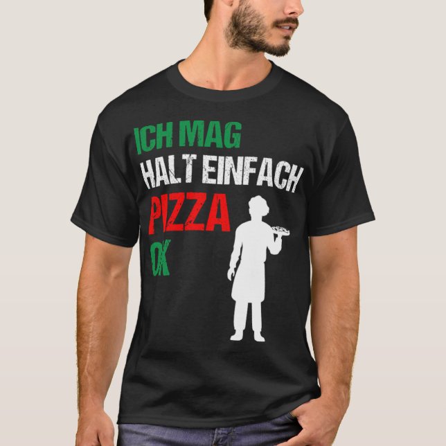 Pizza Chef Pizzeria Cook Funny Quote birthday boy  T-Shirt (Front)