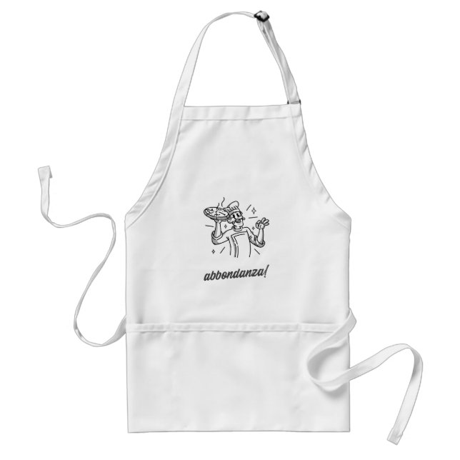 Pizza chef standard apron (Front)