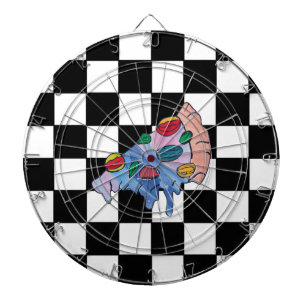 Pizza Chess Dartboard