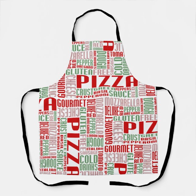pizza chitChat Adult Apron (Front)