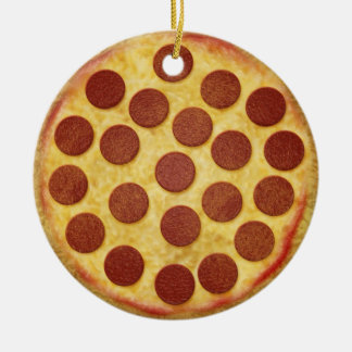 Pizza Christmas Tree Ornament