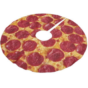 Pizza Christmas Tree Skirt