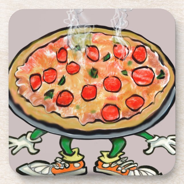 Pizza Coaster (Front)