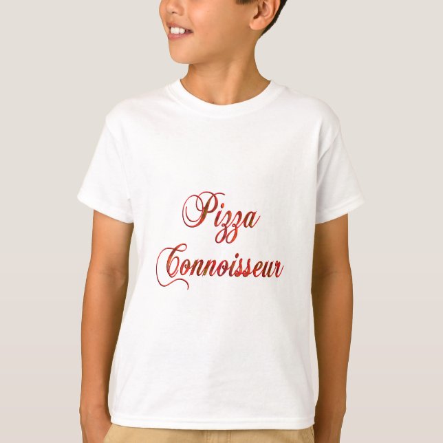 Pizza Connoisseur T-Shirt (Front)