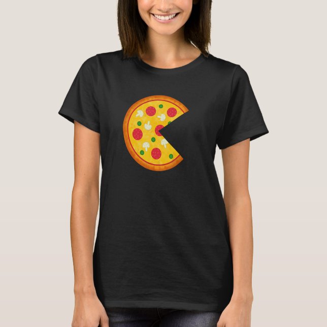 Pizza Costume Pizza Slice Couple Matching T-Shirt (Front)