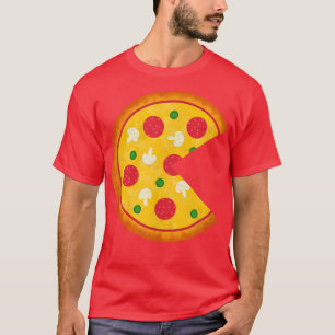 Pizza Costume Pizza Slice Couple Matching  T-Shirt