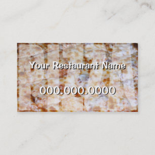 Pizza Coupon and Business Card