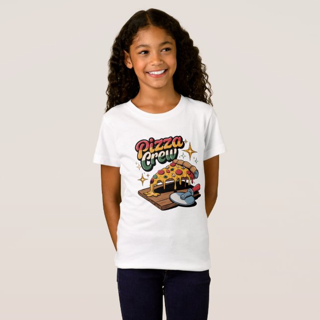 Pizza Crew T-Shirt (Front Full)